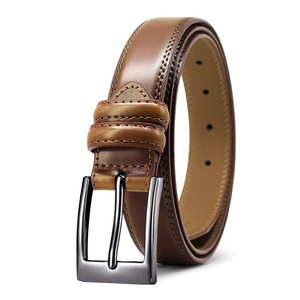 Jeans เข็มขัดหนังแท้สำหรับผู้ชาย,เข็มขัดดีไซน์เนอร์สำหรับผู้ชายหัวเข็มพร้อมสายหนังชุดนักธุรกิจชาย - Product Image 1