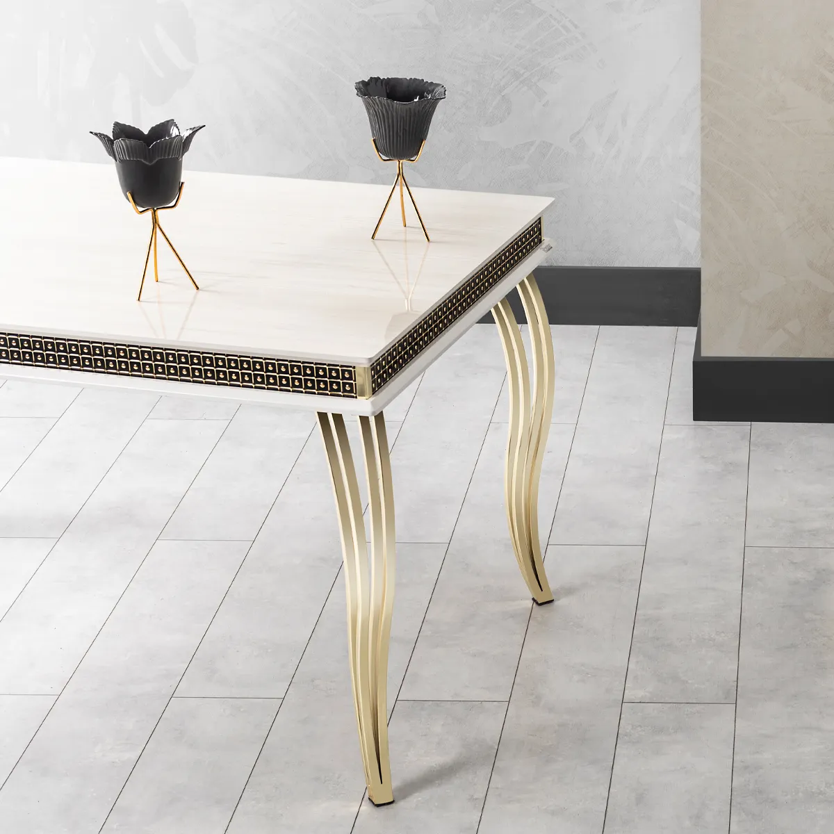 Luxe Tafel Etsen Goud Rvs Boomstam Salontafel Luxe Salontafel Moderne Eenvoudige