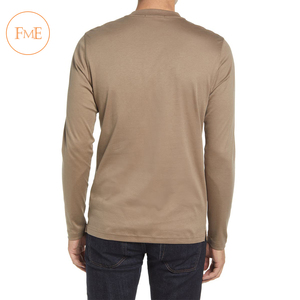 Camiseta de manga larga de rendimiento para hombre Camiseta de manga larga personalizada Diseño en blanco personalizado Camiseta de longitud completa de ajuste estándar - Product Image 2