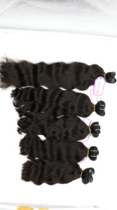 Mechones naturales ondulados de doble máquina, extensiones de cabello humano vietnamita de alta calidad, Remy virgen, precio al por mayor - Product Image 3