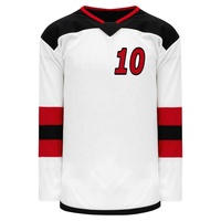 Jersey de Hockey sobre Hielo Profesional de Diseño Personalizado de Alta Calidad, 100% Poliéster, Secado Rápido, Uniforme Deportivo Cómodo, Nombre del Equipo OEM