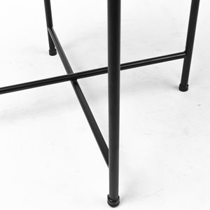 Modern Metal <b>Round</b> Side <b>Table</b> with Tempered Glass Top Durable Sturdy Home Decor Furniture Perfect Centerpiece <b>coffee</b> <b>table</b> - Product Image 5