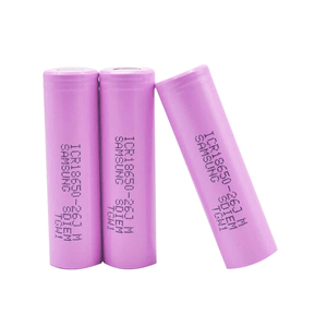 Batería recargable de iones de litio cilíndrica ICR18650 <span class=keywords><strong>26J</strong></span> 2600mAh 5.2A para herramientas EV de potencia de rueda - Product Image 1