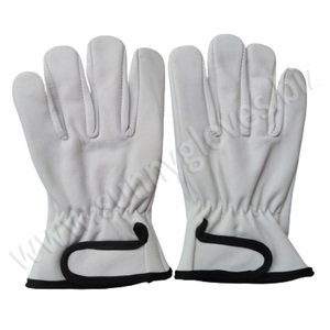 Cut Resistance Goatskin leather <b>Driver</b> Style <b>gloves</b> - Product Image 6