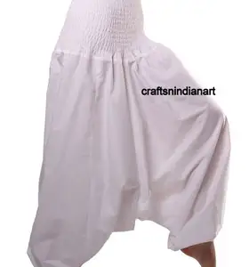 Wholesale Indian Handmade Printed Harem Pants Cotton Trousers Designer Pants Women's Pant Cotton Trouser