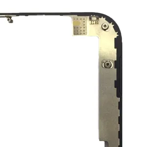 Orta çerçeve Apple iPhone 12pro Max 11 11pro Xs XR Xs Max ön cam dokunmatik ekran lensi dış Panel kapağı LCD ekran