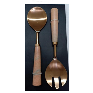 Cubiertos de acero inoxidable con resina, juego de cubiertos de nuevo diseño para uso doméstico, juego de cubiertos, cubiertos de viaje, recién llegados - Product Image 1
