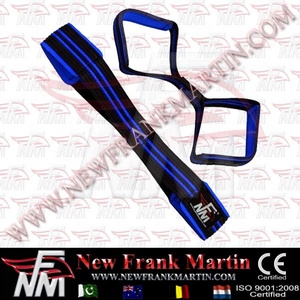 NFM Conception personnalisée Gym Crossfit Poignet Support Figure Huit Manchette Sangle pour Haltérophilie Fitness Powerlifting WOD Coton Nylon OEM - Product Image 6