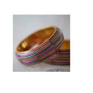 Pulseira de madeira mango, joias antigas de qualidade, pulseira colorida de madeira com amor e melhor pulseira de design, uso manual, 100%