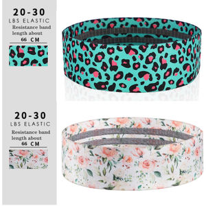 Bandes de résistance Logo personnalisé Yoga Gym exercice butin hanche sac en tissu emballage personnalisé Nylon couleur Force caractéristique matériau d'origine - Product Image 6