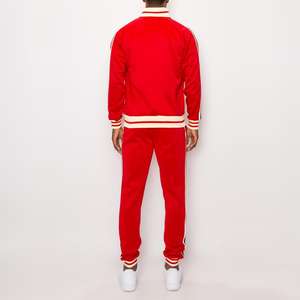 Chándal con logotipo personalizado para hombre, chándal con cremallera y logotipo impreso o bordado - Product Image 2