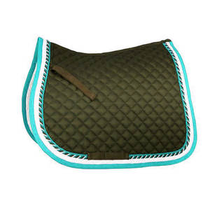 Le Pakistan fabrique des tapis de selle équestres portables de qualité supérieure de dressage personnalisé en gros pour cheval - Product Image 5