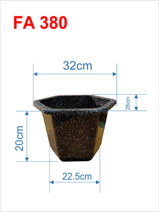 Macetas de cultivo de vivero de plástico duradero para invernadero al por mayor de fábrica, maceta cilíndrica - Product Image 4