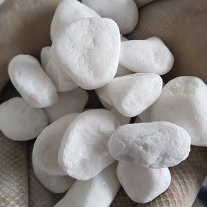 Natural Rocks Tumbled <b>Stone</b> Crystal White Pebble <b>Stone</b> <b>Aquarium</b> Pathway Landscaping <b>Stone</b> - Product Image 2