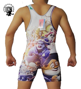 Singulet à carreaux personnalisable pour homme, entraînement de gymnastique, lutte, yoga, séchage rapide, respirant et écologique - Product Image 4