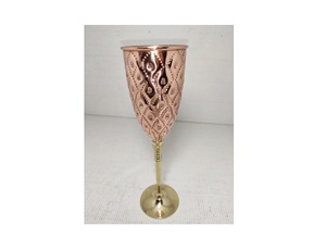 Copper Wine Glass Wholesale Glass <b>Goblets</b> - Product Image 6