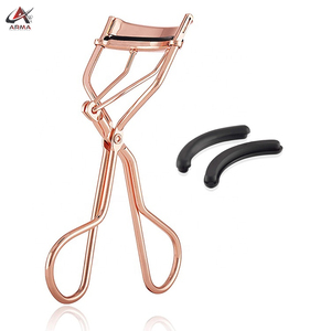 Mejor diseño logotipo personalizado Acero inoxidable sostenible mujeres rizador de pestañas herramienta de maquillaje de pestañas para elevación de volumen falso - Product Image 2