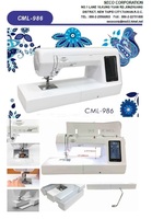 CML-986 Grande Vente OEM Machine à Coudre Domestique Informatisée à Bras Long pour Quilting et Baby Lock