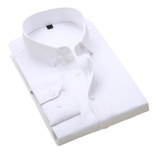 Chemise habillée formelle à manches longues pour homme en tissu Oxford 100 % coton, personnalisable OEM, écologique, respirante et infroissable - Product Image 6
