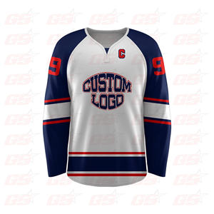 Sudadera con capucha de hockey sobre hielo con bordado en blanco, jersey personalizado de último diseño - Product Image 3