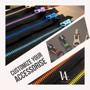 #10 GUNMETAL EN MÉTAL FERMETURE À GLISSIÈRE et FERMETURE À GLISSIÈRE - Product Image 5