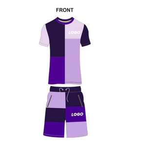 Conjunto de camiseta y pantalones cortos de verano para niños y niñas Pantalones cortos y camisetas antiarrugas transpirables y a prueba de viento de Pakistán - Product Image 2