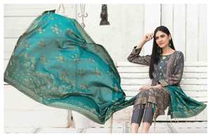 Robe d'été haute brodée pour femme Shalwar Kameez Costumes Adultes Casual Ethnique Pakistanaise Salwar Kameez Party - Product Image 6