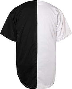 Livraison rapide, impression personnalisée, maillots de baseball bleus pour hommes, impression par transfert thermique, 100% polyester, respirant, séchage rapide, équipe personnalisée - Product Image 2
