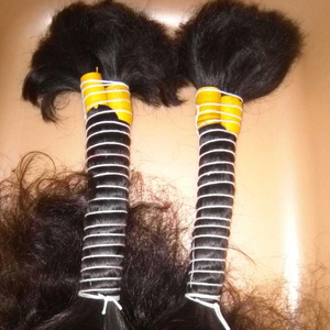 Cheveux naturels indiens remy de bonne qualité, vin du sud-indien, cheveux naturels, meilleure taille, bonne pointe épaisse - Product Image 1