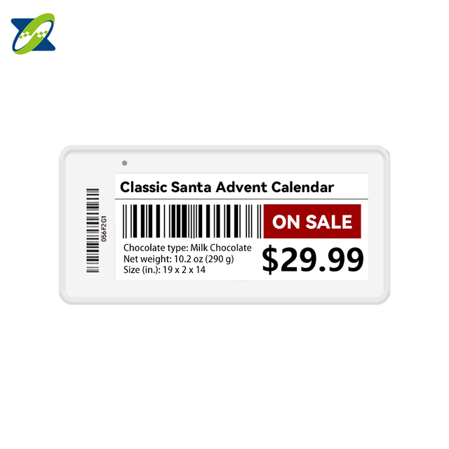 2.9 Inch Supermarket Shelf Labeling Solution Electronic Price Tags with NFC 433MHZ BLE