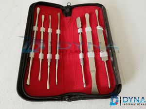 Elevador Dental de alta calidad, instrumento quirúrgico de acero inoxidable, 7 Uds. - Product Image 2