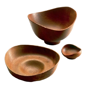 Tazón de madera para servir sopa Ideal para utensilios de cocina y vajilla Perfecto para platos de mesa para servir comida - Product Image 5