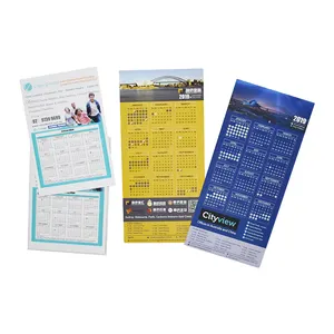 UCI Custom Design DM Advertising Promotional Magnetic Calendar Business Fridge Magnet Sticker for Real Estate Agent