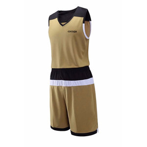 2023 Top nouveau design vêtements de basket-ball pour hommes meilleure vente ensembles d'uniformes respirants grande taille au prix - Product Image 2