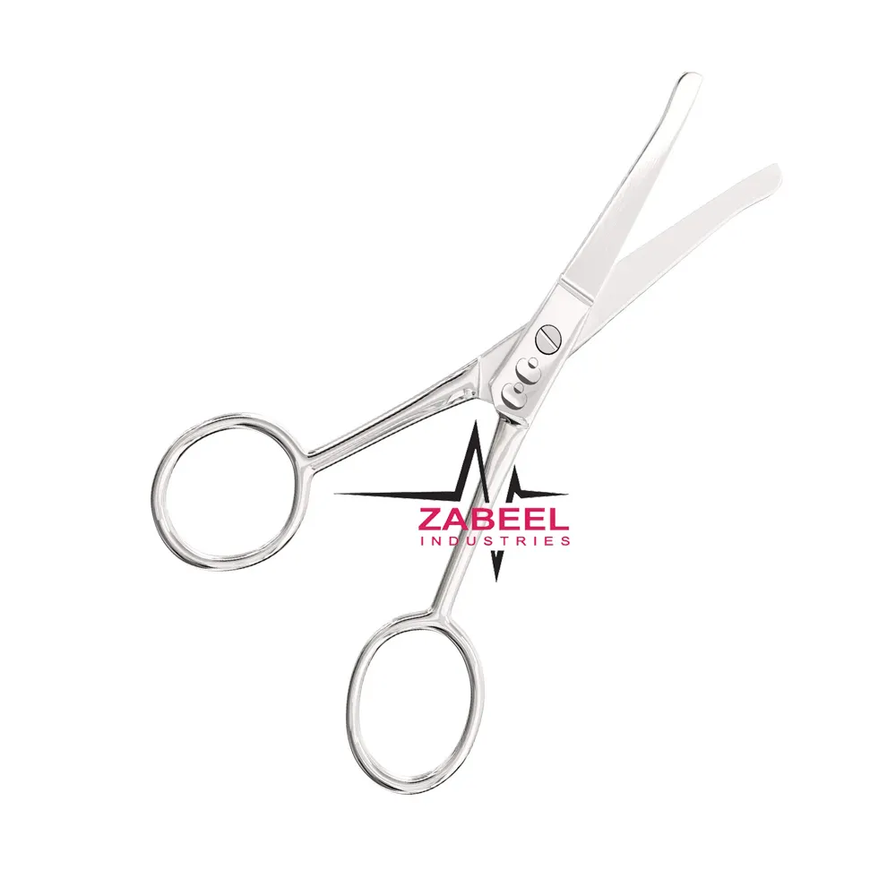 Safety Hair Scissors Blunt Tip Scissor for Hair Cutting Beauty Instruments by Zabeel Industries