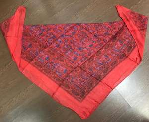 Écharpe légère en pur coton à imprimé dollar - Product Image 2