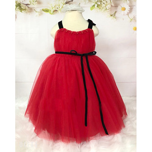 Robes d'été pour fille, motif floral, tenue de princesse pour enfant, manches volantes, vente en gros, - Product Image 5