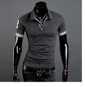 POLO manches courtes pour hommes, nouveau, vêtement de sport, à la mode, cultiver une personnalité, fabriqué par SAADAT - Product Image 4