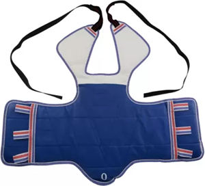 อุปกรณ์เทควันโดหน้าอกอิเล็กทรอนิกส์ยาม OEM ปรับแต่ง - Product Image 5