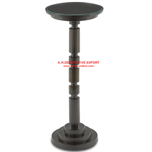 Table d'extrémité de conception de chaîne en aluminium pour la décoration de salon fête de noël côté de service de café et de vin et Table de Console - Product Image 5