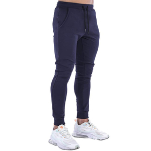 Pantalon décontracté à poches latérales pour hommes, nouveau pantalon d'entraînement de sport, confortable, grande taille, en coton, court, printemps et automne, tendance - Product Image 1