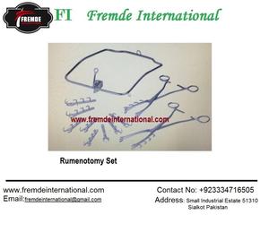 Juego de instrumentos veterinarios de animales grandes Equipo de rumenotomía - Product Image 6