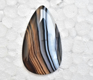 Banded Agate Cabochon High Quality Bandedd Agate Gemstone For Jewellery Making handmade Gemstone Banded Agate Gems Cabochon - Product Image 3