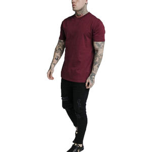 Venta al por mayor de alta calidad camisas en tejido suave con logotipo personalizado en precio barato vaqueros Fitness Unisex - Product Image 3