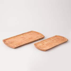 Bandeja redonda de madera para comida, plato de madera para decoración de mesa, alta calidad, superventas - Product Image 5