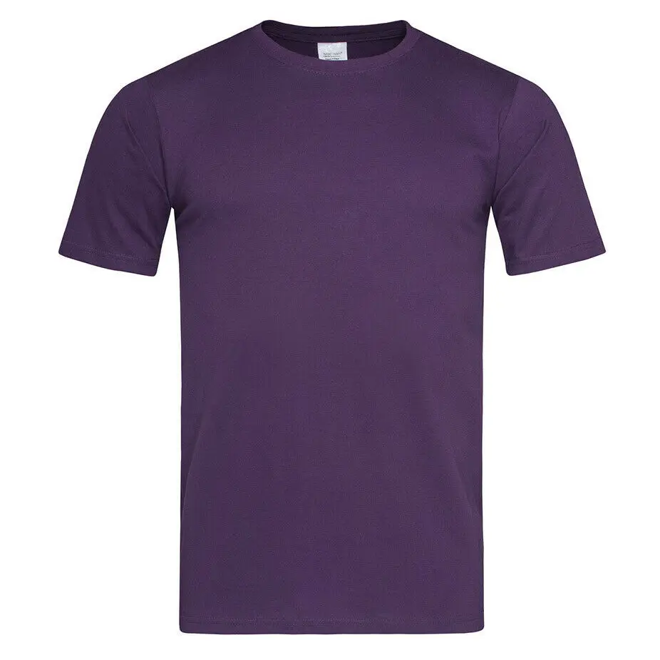 Camisetas de cuello redondo para hombre, camisa con logotipo personalizado 100% de poliéster, descuento de 2 dólares, oferta especial