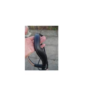 Durable Horse Jumping <b>Bridle</b> with Comfort Padded Crystal Brow Band Leather Clincher Horse Equipment - Product Image 2