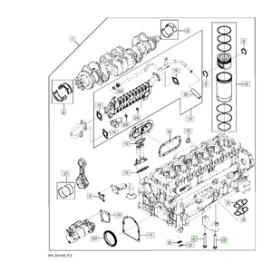 JD JohnDeere Tractor Part R519287 Tornillo de tapa de acero Estado nuevo y usado para granjas y maquinaria agrícola Massey Ferguson - Product Image 1