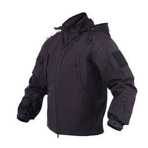 Chaqueta de carcasa suave de alta calidad para hombres Estilo superior Impermeable de invierno con función de talla grande Sublimación Su propio logotipo - Product Image 2