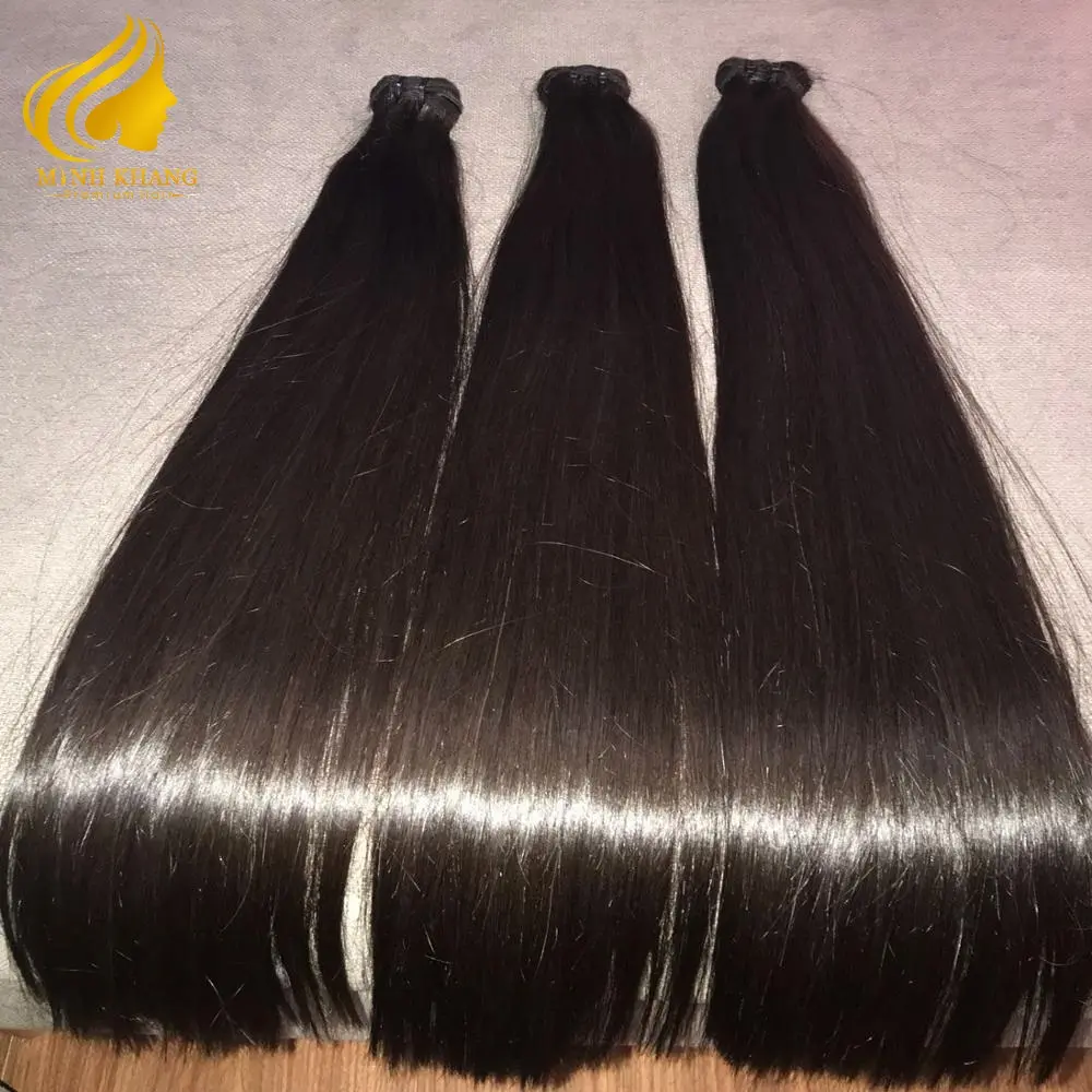 Best seller Single donor Natural black human hair weave Silky soft Vietnamese hair Easy to make wigs Wholesale price